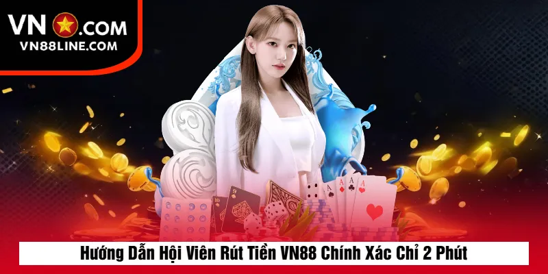 Hướng Dẫn Hội Viên Rút Tiền VN88 Chính Xác Chỉ 2 Phút